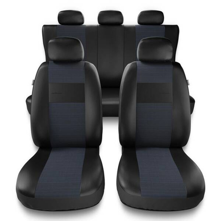 Sitzbezüge Auto für Ford Ecosport I, II (2004-2022) - Autositzbezüge Universal Schonbezüge für Autositze - Auto-Dekor - Exclusive - E6