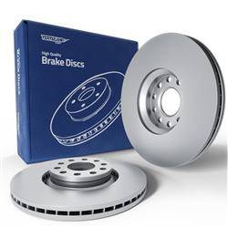 2x Bremsscheiben für Audi A4 B5 Avant (1995-2001) - belüftet - 312mm - Tomex - TX 71-97 (Vorderachse)